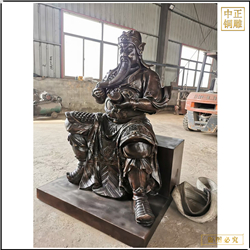 供應(yīng)坐像銅關(guān)公廠家 供應(yīng)坐像銅關(guān)公廠家