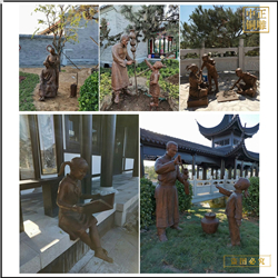 鑄銅關(guān)公 各種人物雕塑鑄造廠家