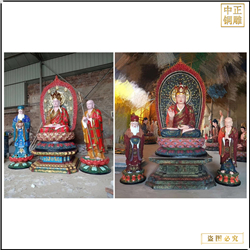 鑄銅關(guān)公 地藏王菩薩銅雕塑像