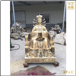 鑄銅關(guān)公 古代美女銅像